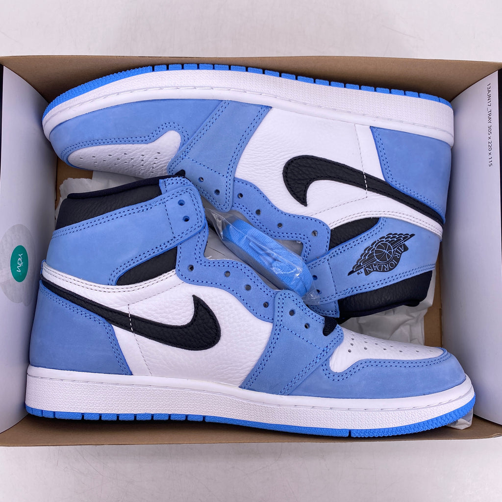 Air Jordan 1 Retro High OG "University Blue" 2021 New Size 9.5