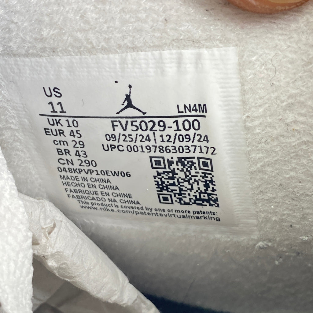 Air Jordan 4 Retro "White Cement" 2025 Used Size 11
