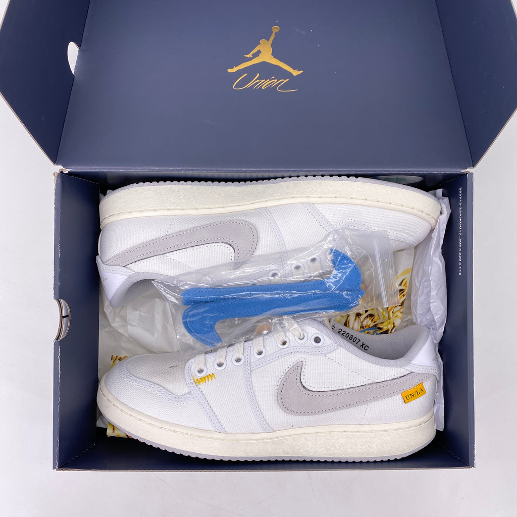 Air Jordan 1 Retro Low "Union White Canvas" 2023 New (Cond) Size 8.5