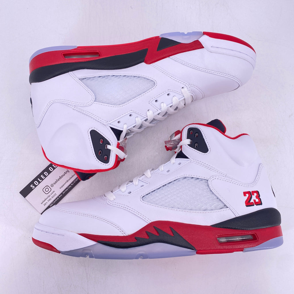 Air Jordan 5 Retro "Fire Red Black Tongue" 2025 New Size 12