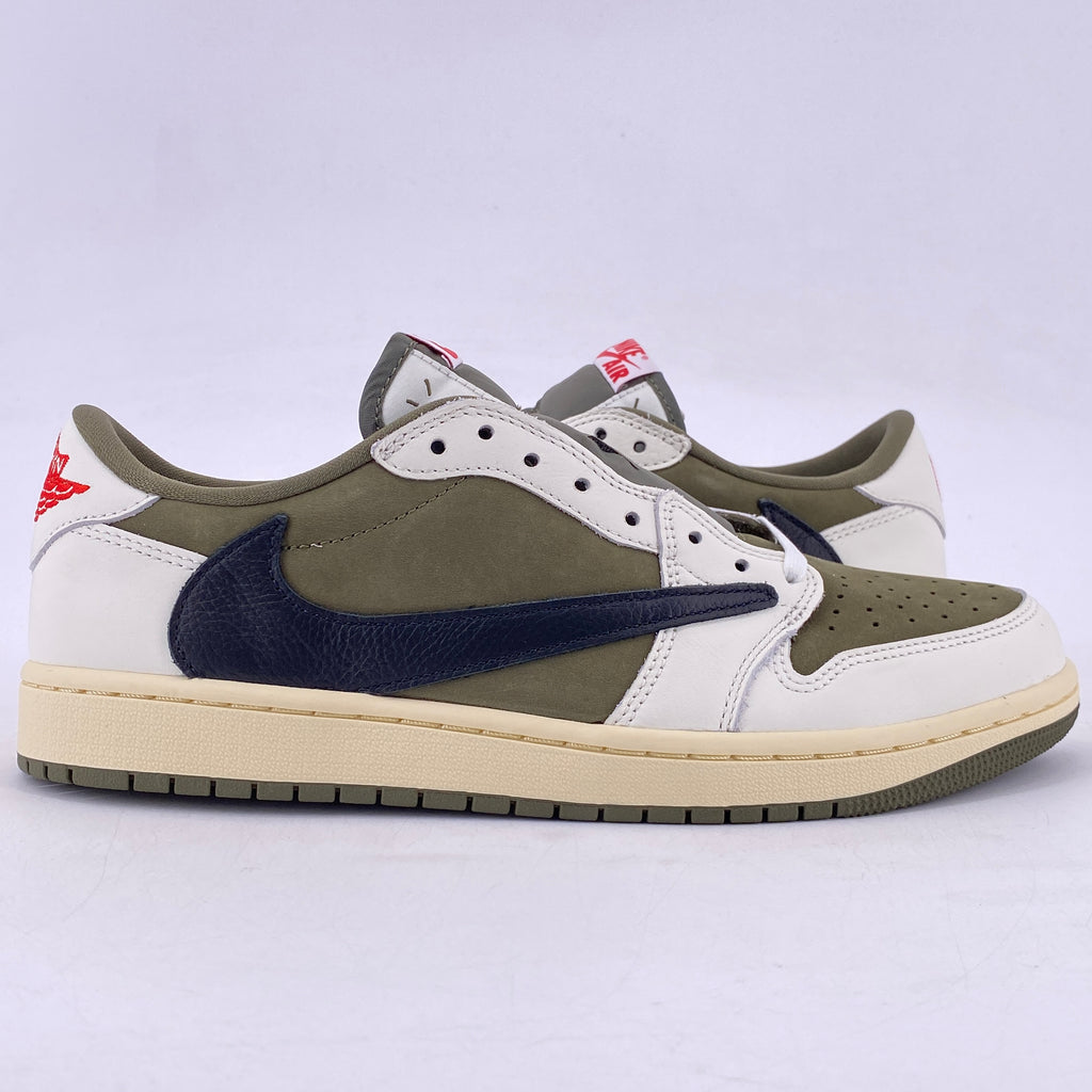 Air Jordan 1 Low OG SP "Travis Scott Medium Olive" 2024 New Size 10