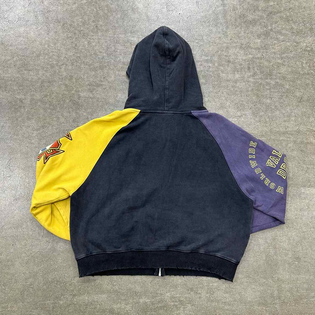 Vale Zip Up "VALLEY DREAMS" Purple Used Size S