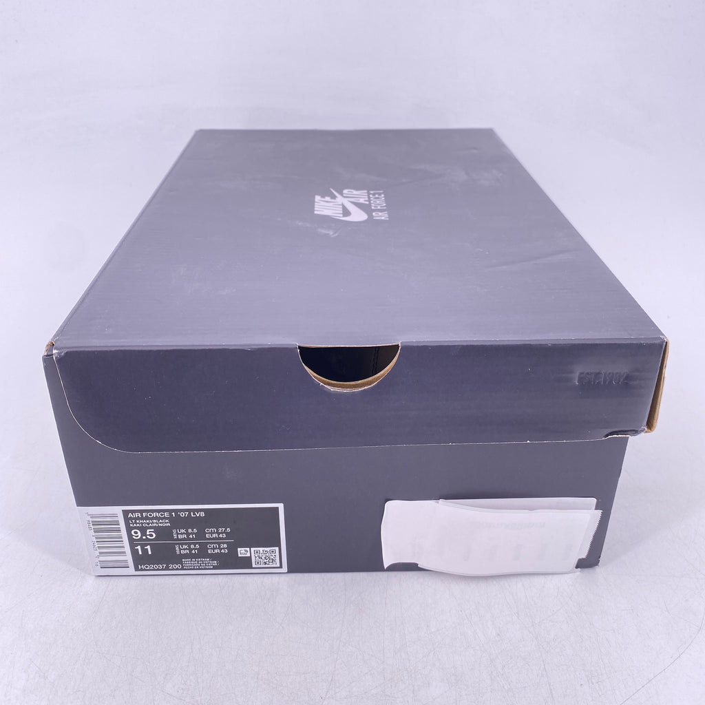 Nike Air Force 1 "Light Khaki Black" 2025 Used Size 9.5