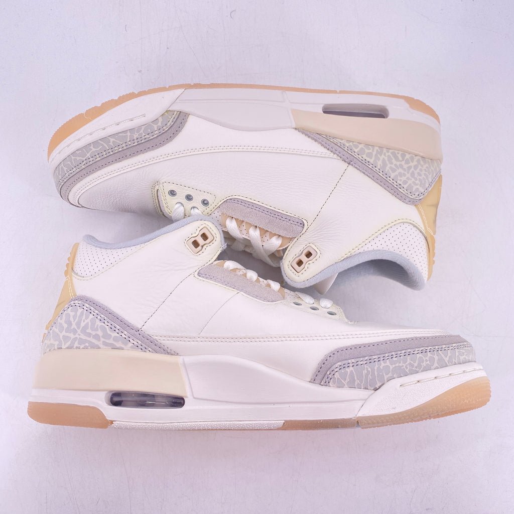 Air Jordan 3 Retro "Craft Ivory" 2024 New Size 9