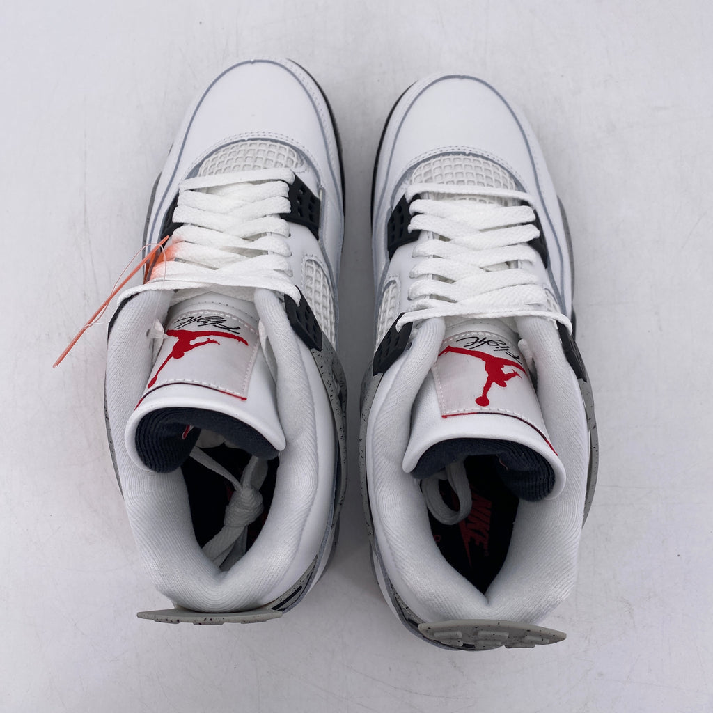Air Jordan 4 Retro "White Cement" 2025 New Size 8