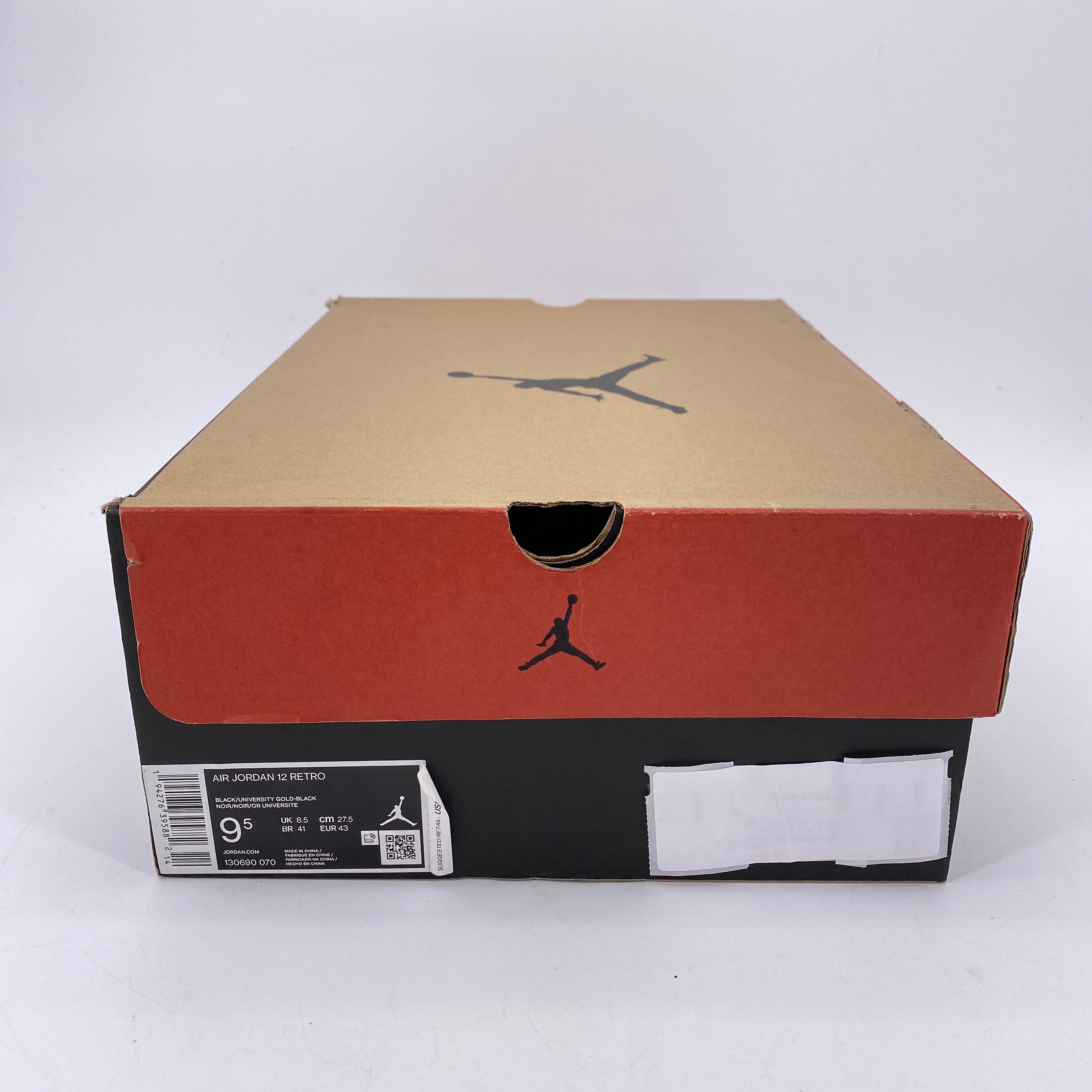 Air Jordan 12 Retro &quot;University Gold&quot; 2020 New Size 9.5