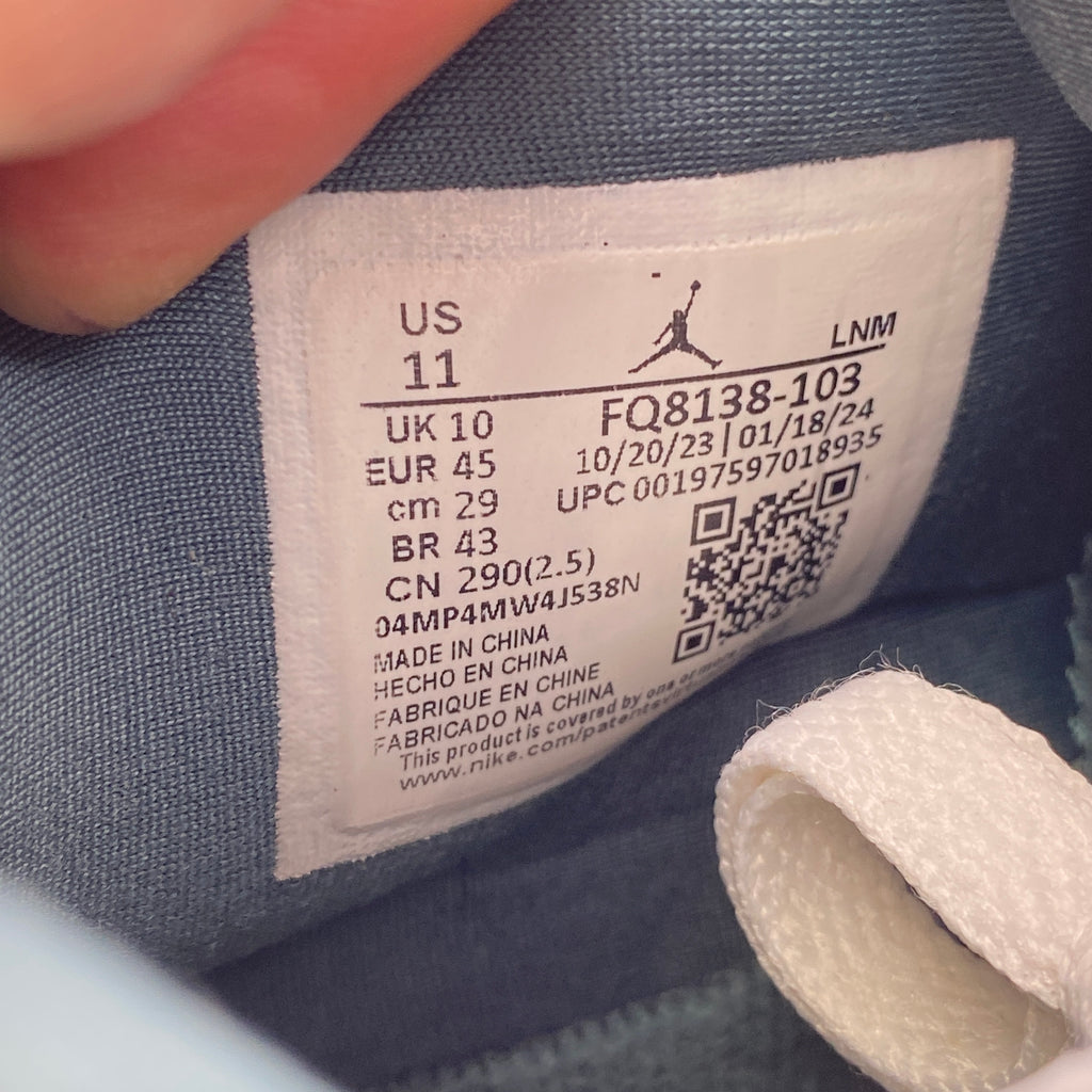 Air Jordan 4 Retro "Oxidized Green" 2024 Used Size 11