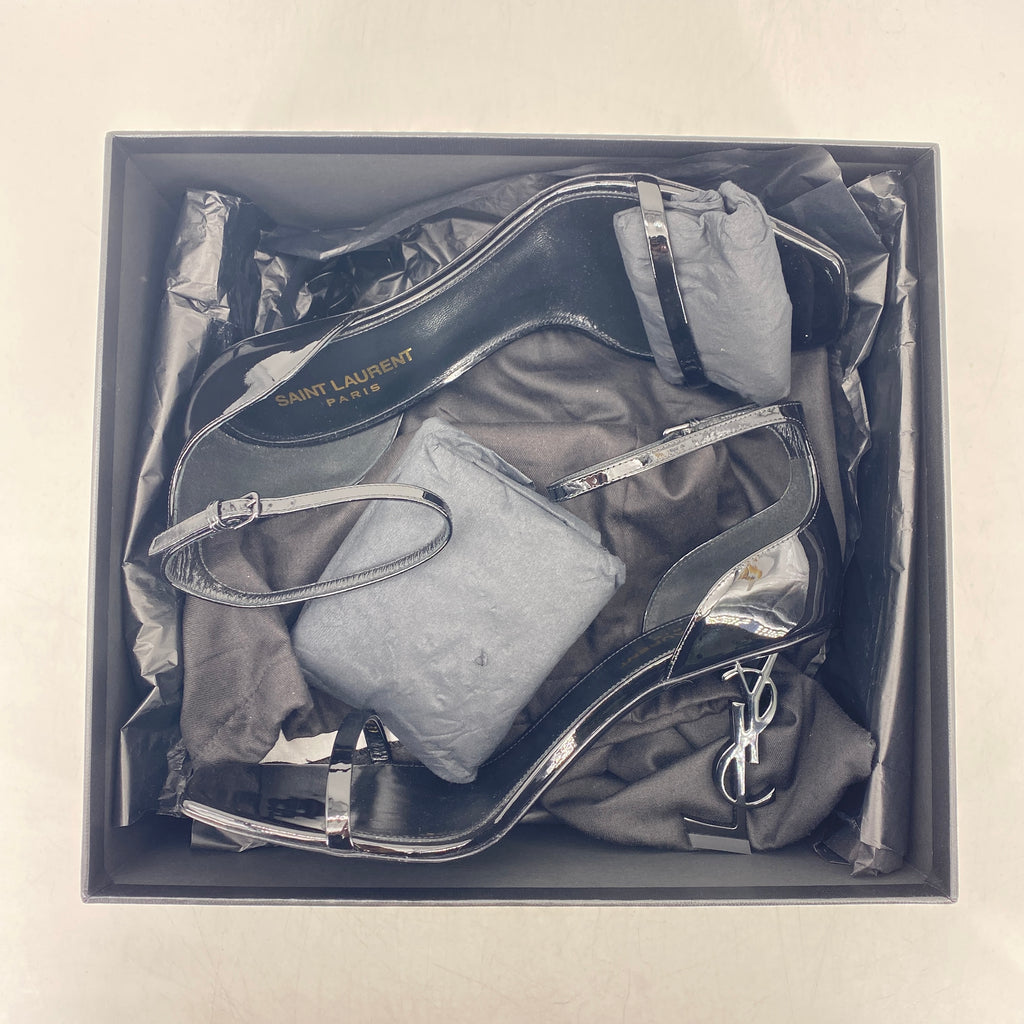 Saint Laurent Opyum "85 Ysl Heels"  New Size 39