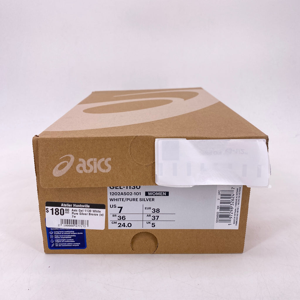 Asics (W) Gel-1130 "White Pure Silver" 2024 New Size 7W
