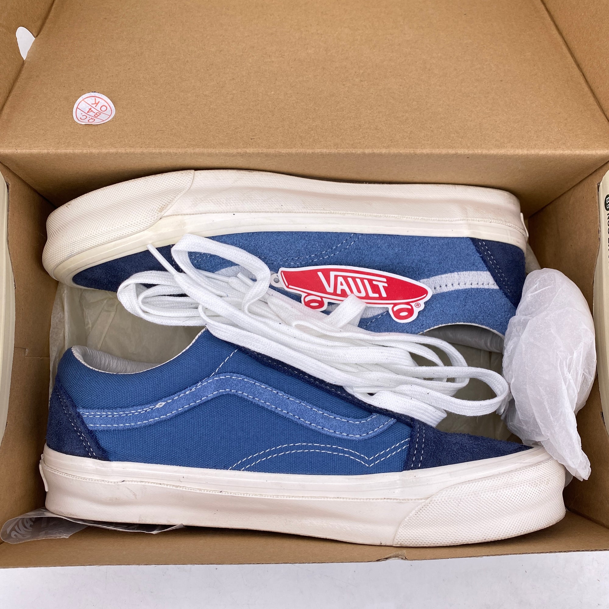 Vans OG Old Skool LX &quot;Notre Blue&quot; 2020 Used Size 8