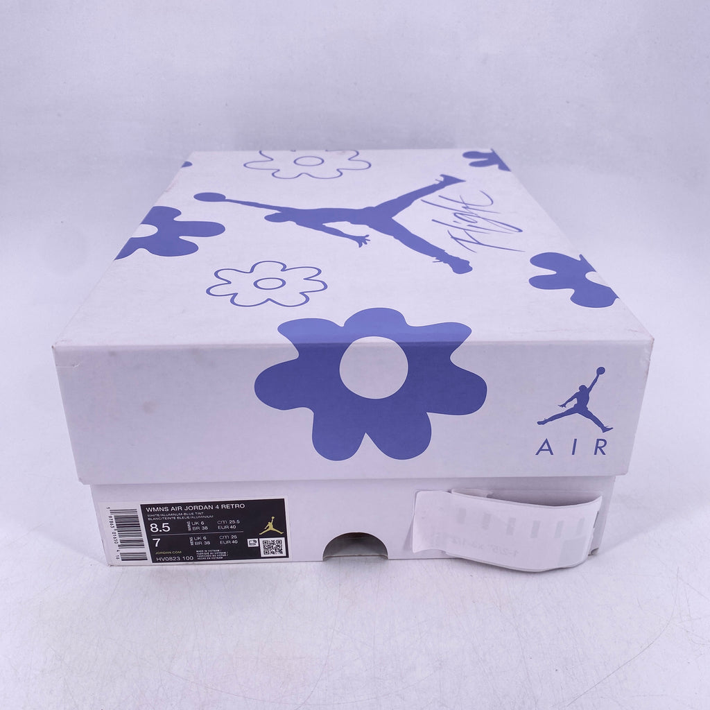 Air Jordan (W) 4 Retro "Forget Me Not" 2025 Used Size 8.5W
