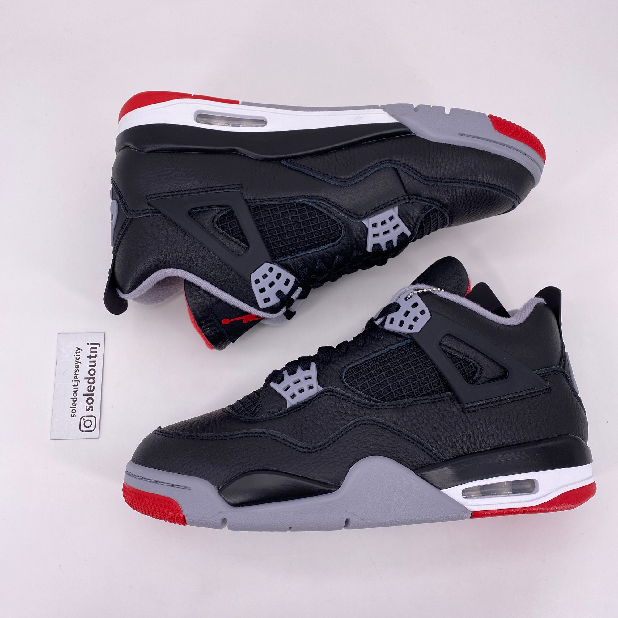 Air Jordan 4 Retro &quot;Bred Reimagined&quot; 2024 New Size 8.5