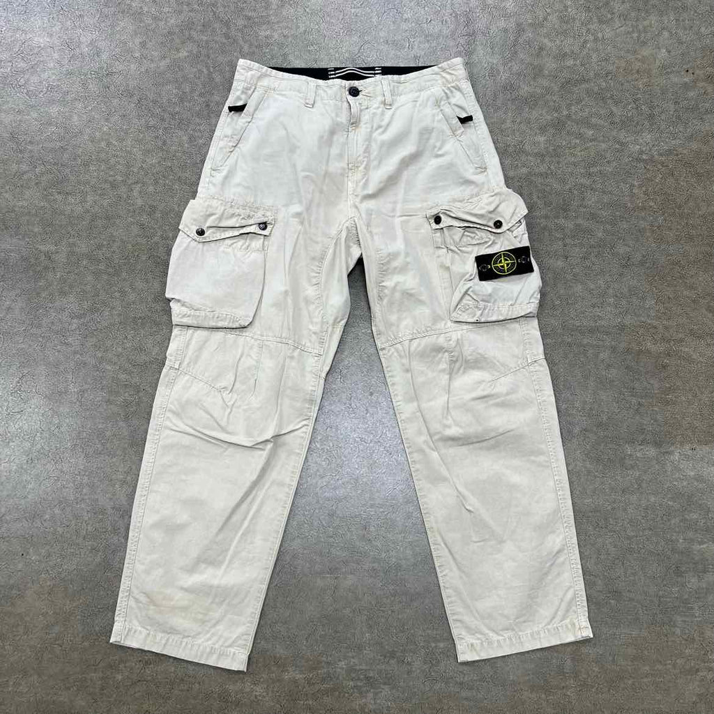 Stone Island Pant "PATCH" Beige Used Size 32
