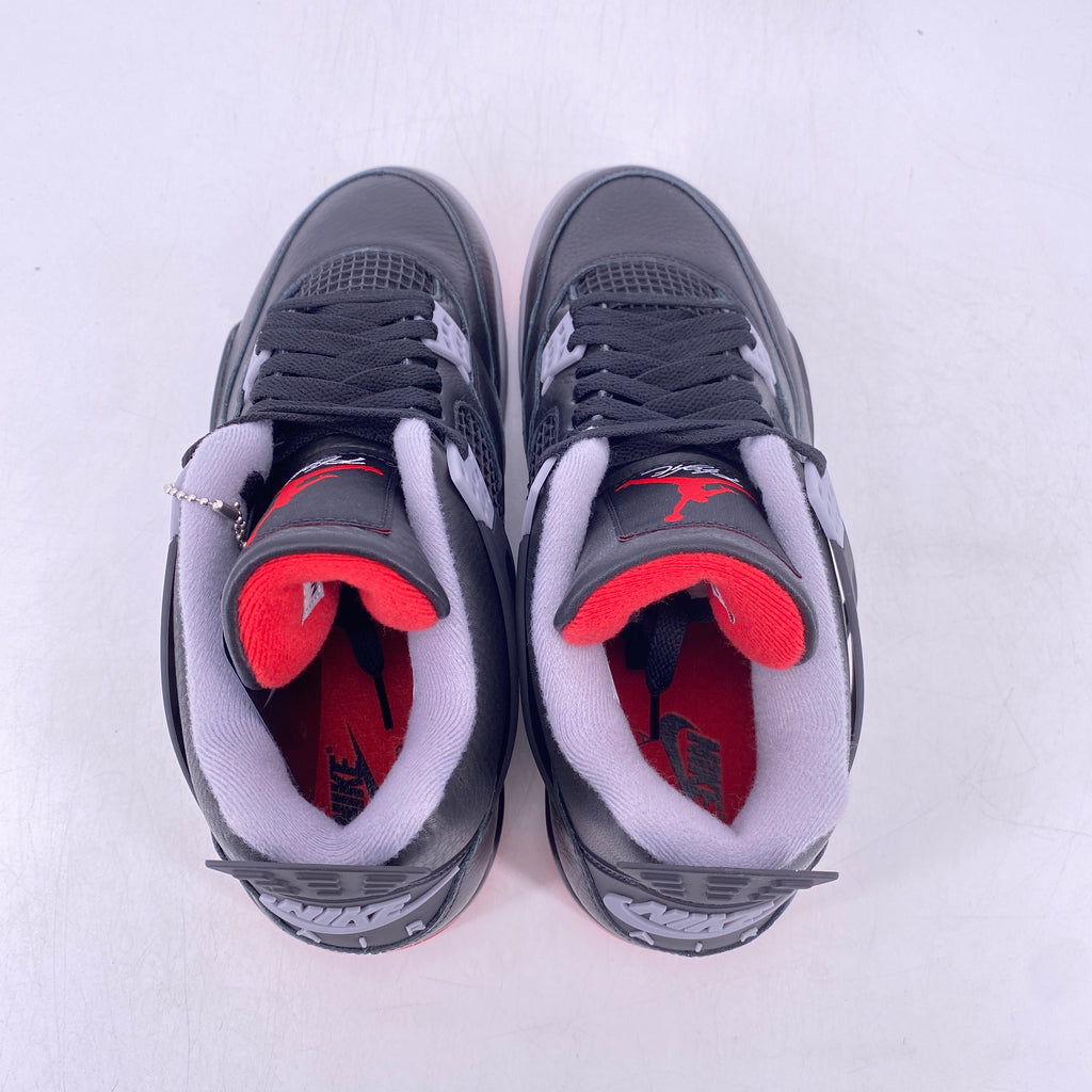 Air Jordan 4 Retro "Bred Reimagined" 2024 New Size 9