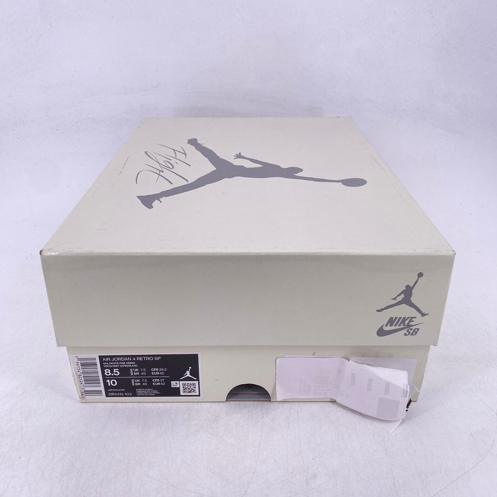 Air Jordan 4 Retro "Pine Green" 2023 Used Size 8.5