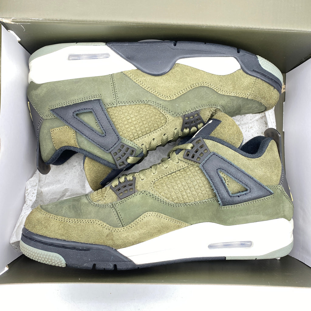 Air Jordan 4 Retro "Medium Olive" 2023 Used Size 11