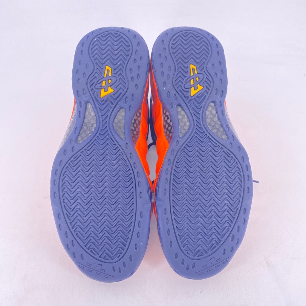 Nike Air Foamposite One "Blue Void Rugged Orange" 2020 Used Size 11