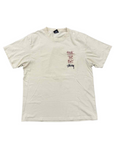 Stussy T-Shirt "THE BAY" Beige Used Size M