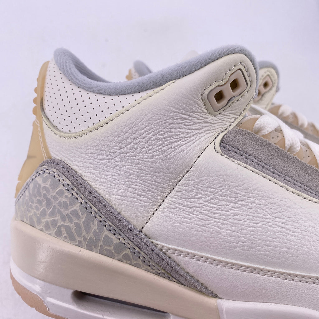 Air Jordan 3 Retro "Craft Ivory" 2024 New Size 9