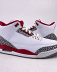 Air Jordan 3 Retro "Cardinal Red" 2022 Used Size 10.5