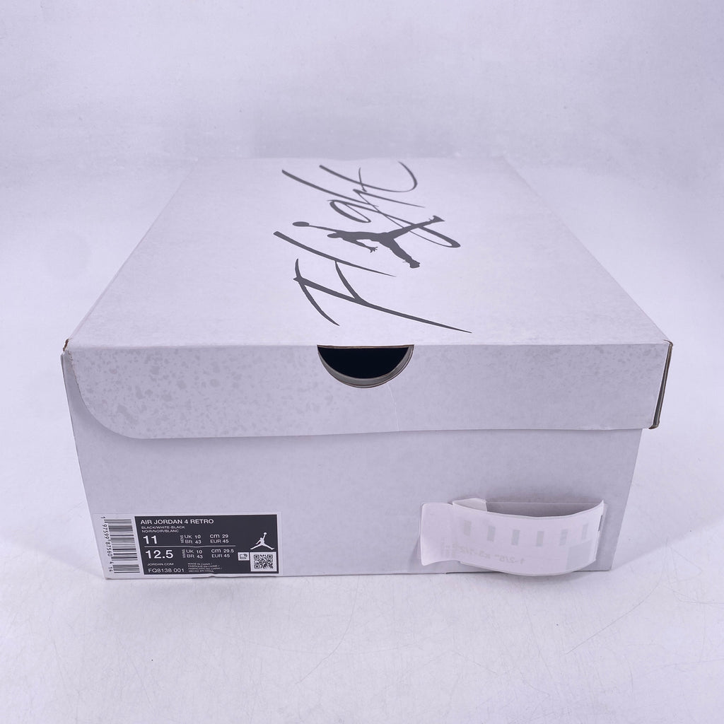 Air Jordan 4 Retro "White Thunder" 2024 New Size 11