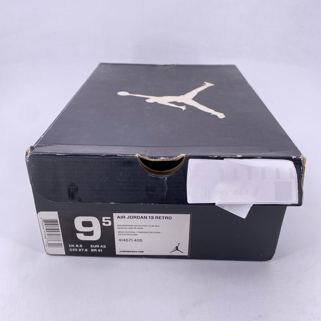 Air Jordan 13 Retro "Squadron Blue" 2013 Used Size 9.5