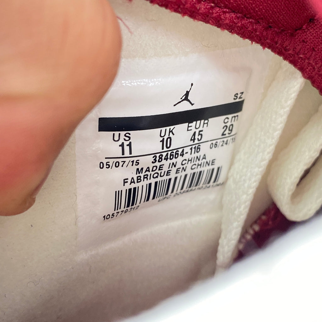 Air Jordan 6 Retro "Maroon" 2015 Used Size 11