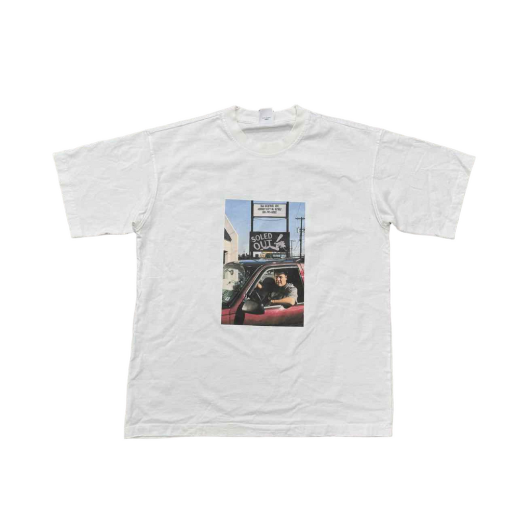 Soled Out T-Shirt "BADA BING" White New Size M