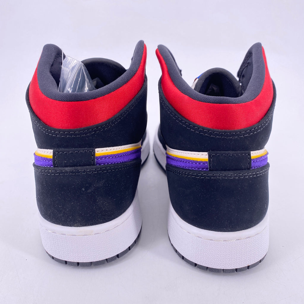 Air Jordan (GS) 1 Mid SE "Lakers Top 3" 2019 New Size 6Y