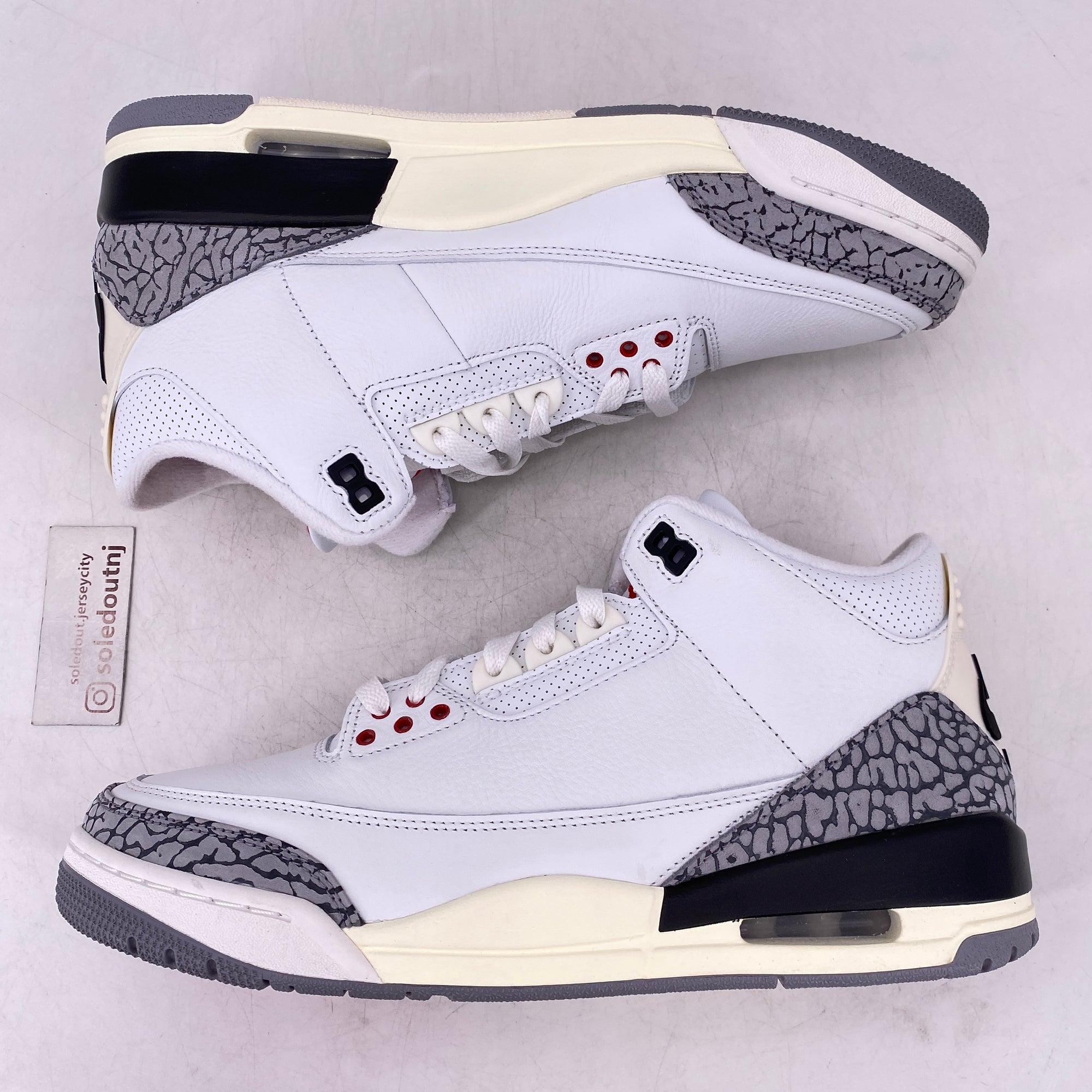 Air Jordan 3 Retro &quot;White Cement Reimagined&quot; 2023 New Size 10.5