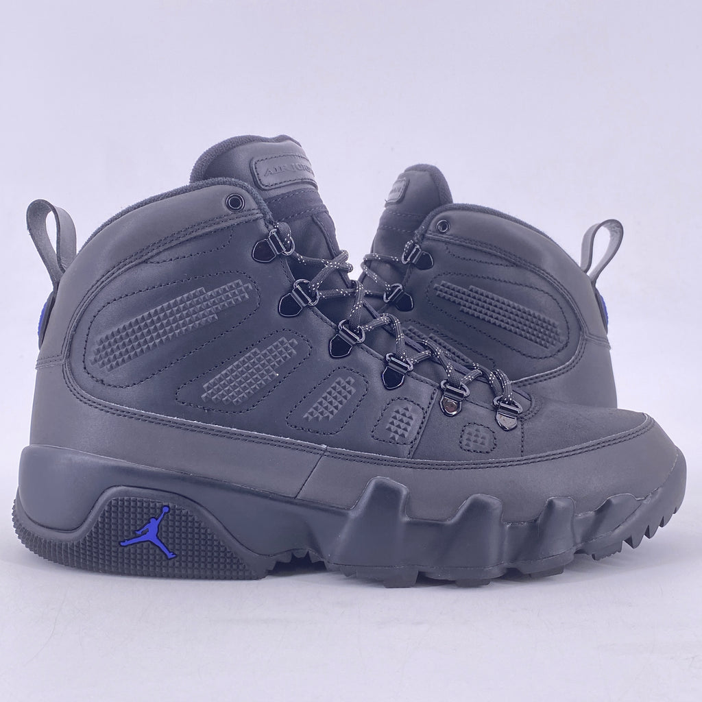 Air Jordan 9 Retro Boot "Black Concord" 2018 Used Size 10