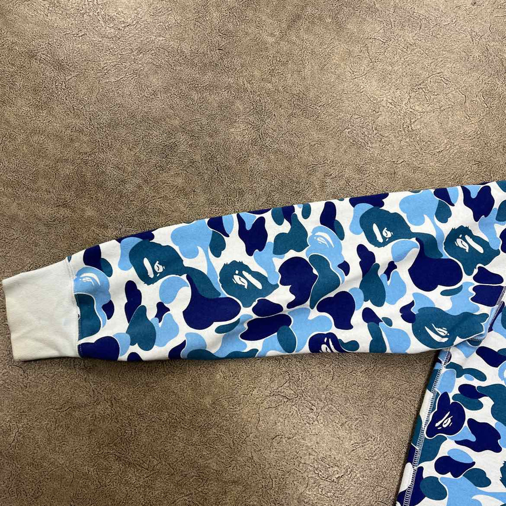 Bape Hoodie "ABC CAMO BLUE" Blue Used Size XL