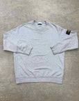 Stone Island Crewneck Sweater "PATCH LOGO" Grey Used Size 3XL