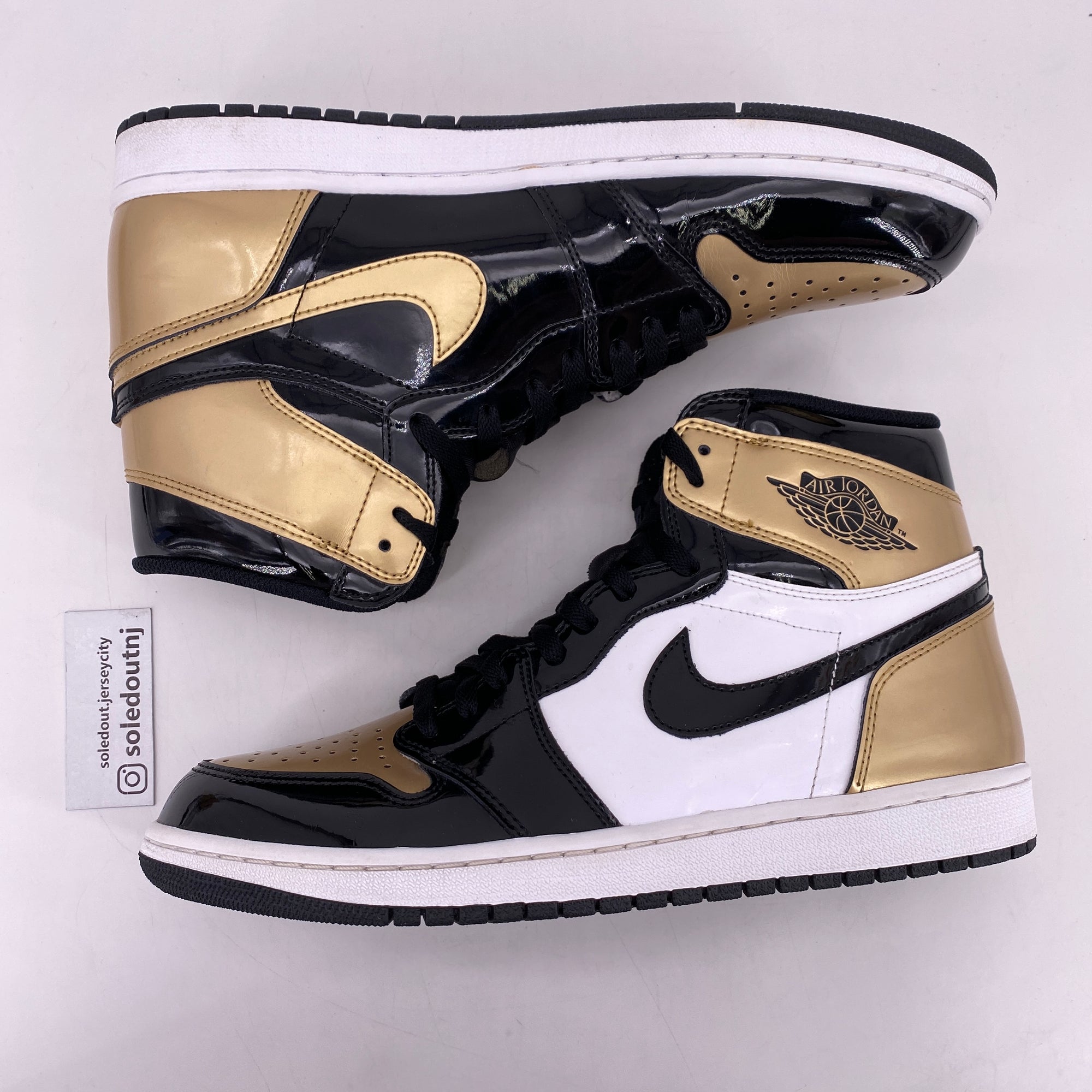 Air Jordan 1 Retro High OG &quot;Gold Toe&quot; 2017 Used Size 11