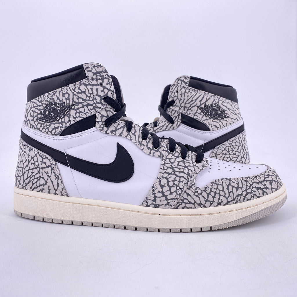 Air Jordan 1 Retro High OG "White Cement" 2023 Used Size 13