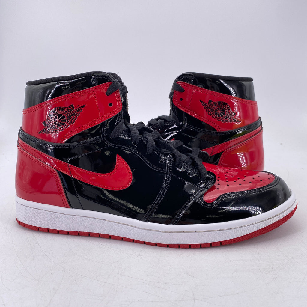 Air Jordan 1 Retro High OG "Bred Patent" 2021 Used Size 10