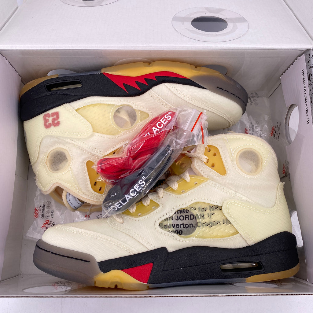 Air Jordan 5 Retro "Ow Sail" 2020 New Size 5.5