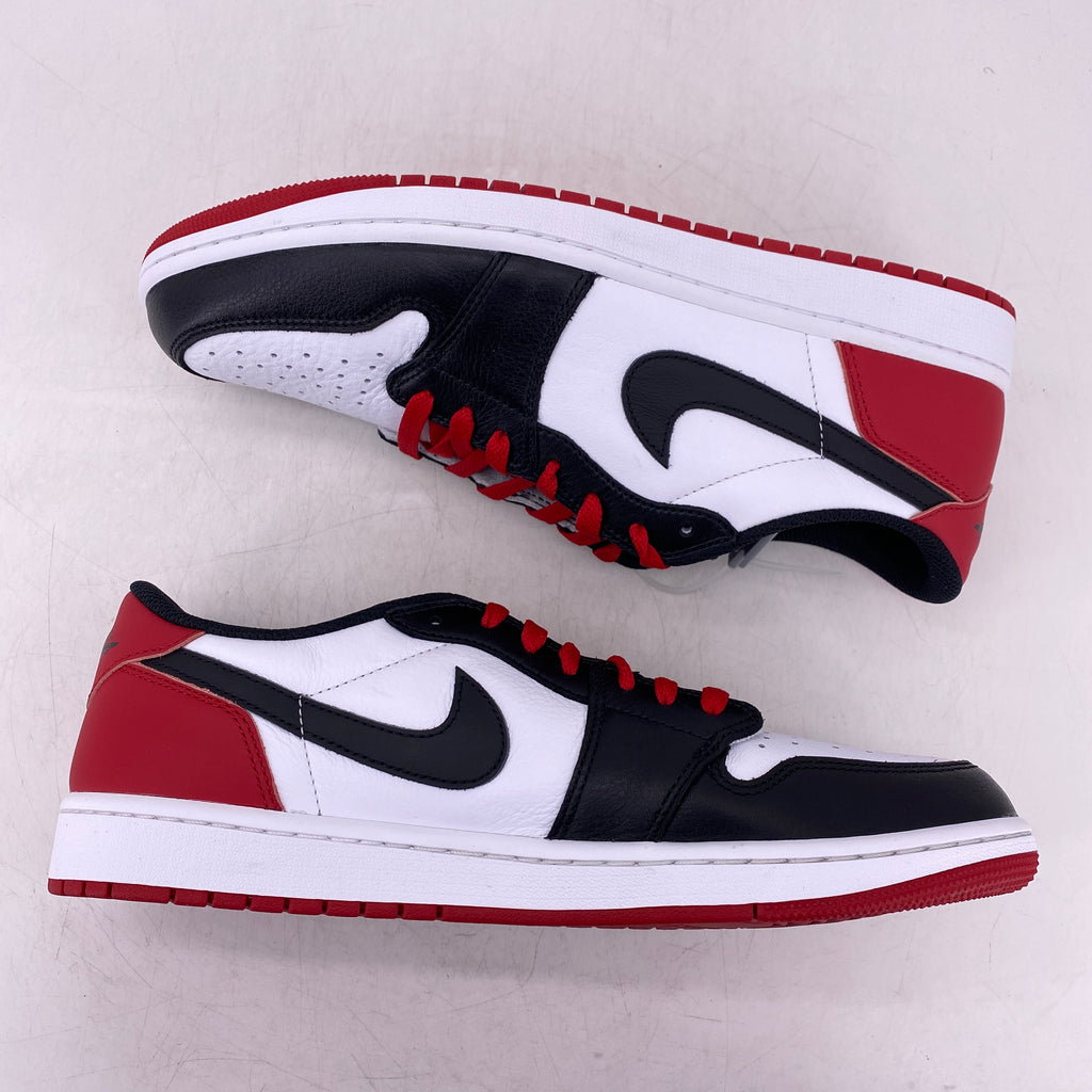 Air Jordan 1 Retro Low "Black Toe" 2023 New Size 12
