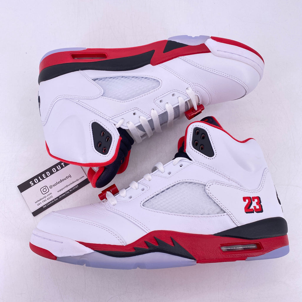 Air Jordan 5 Retro "Fire Red Black Tongue" 2025 New Size 11