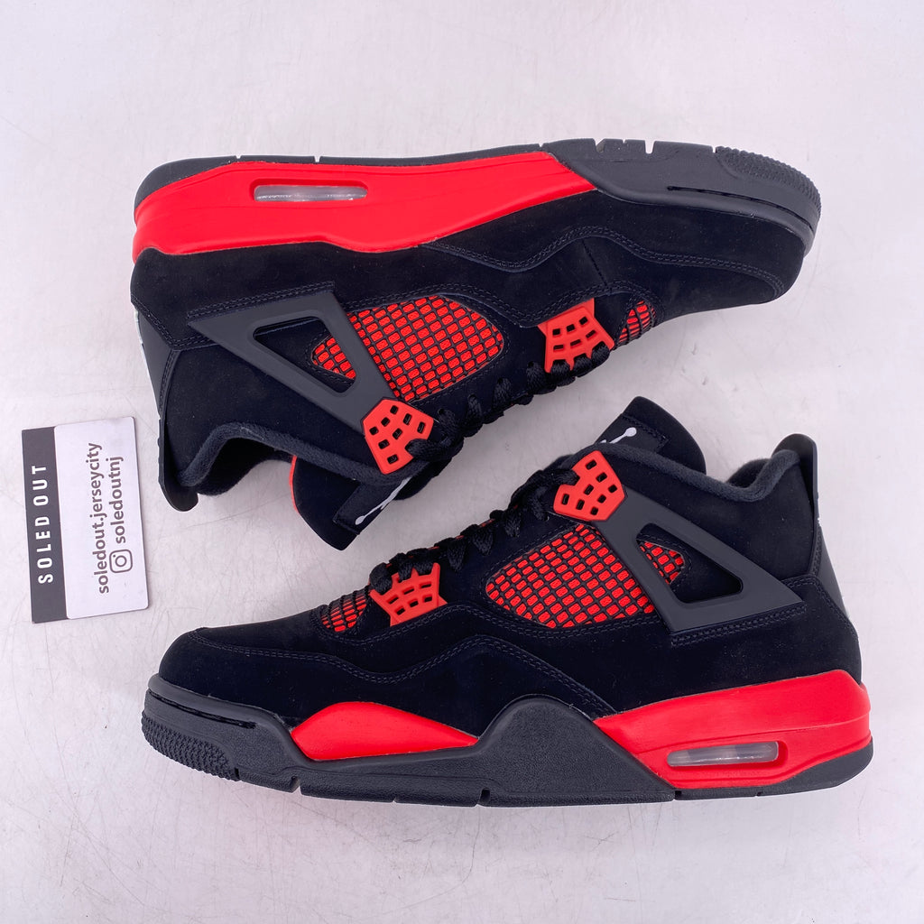 Air Jordan 4 Retro "Red Thunder" 2022 New Size 9