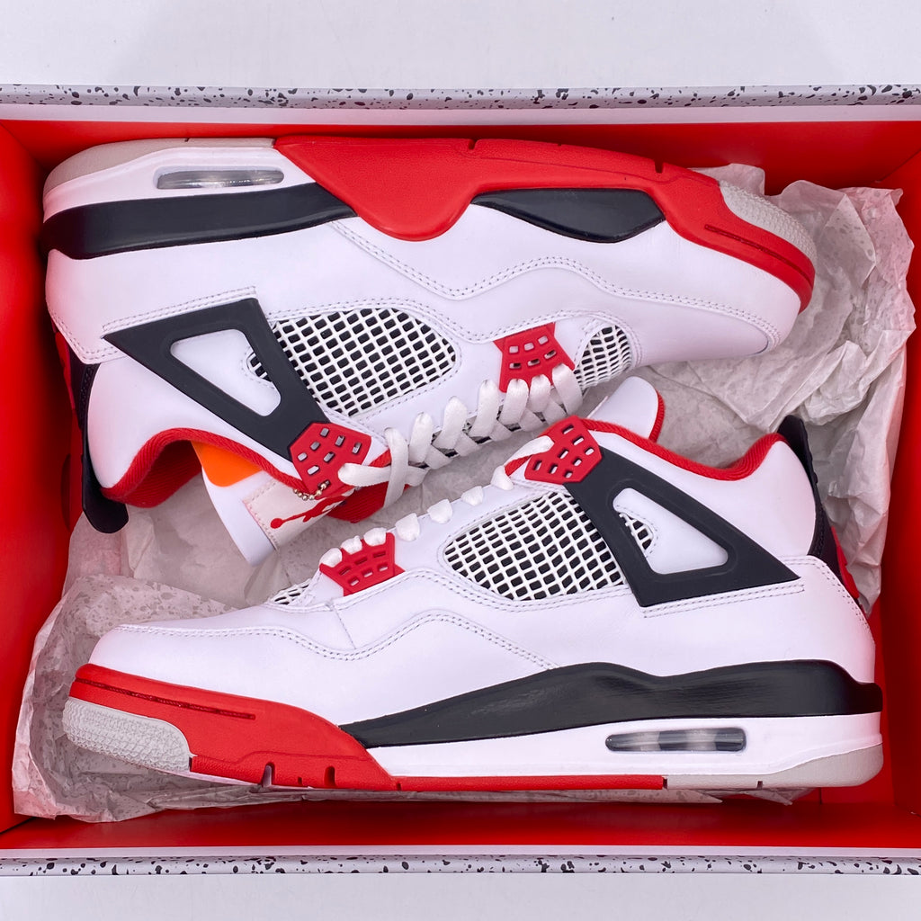 Air Jordan 4 Retro "Fire Red" 2020 New Size 10