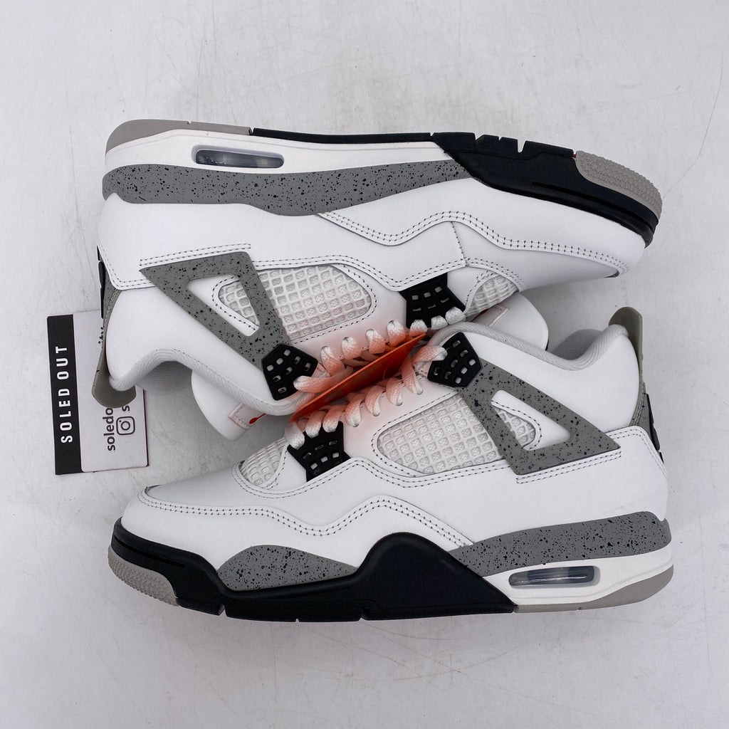 Air Jordan 4 Retro "White Cement" 2025 New Size 7.5