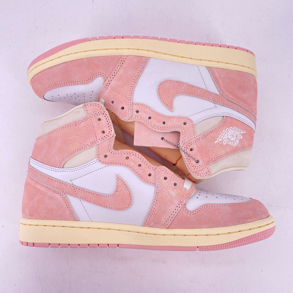 Air Jordan (W) 1 Retro High OG "Washed Pink" 2023 New Size 10.5W