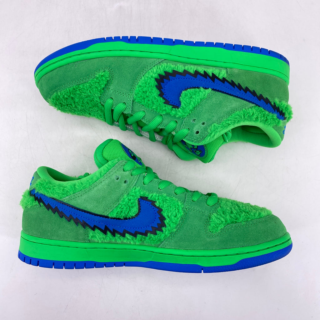 Nike SB Dunk Low Pro QS "Grateful Dead Green" 2020 Used Size 11.5