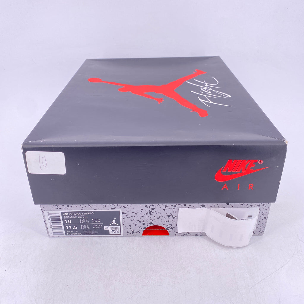 Air Jordan 4 Retro "White Cement" 2025 Used Size 10