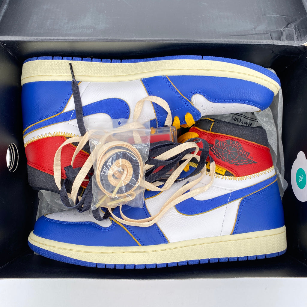 Air Jordan 1 Retro High OG "Union Storm Blue" 2018 Used Size 11