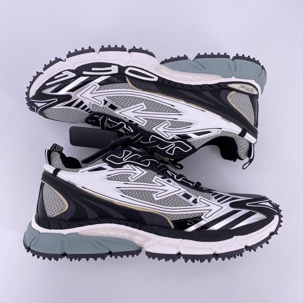 OFF-WHITE Be Right Back "Grey Black"  New Size 42
