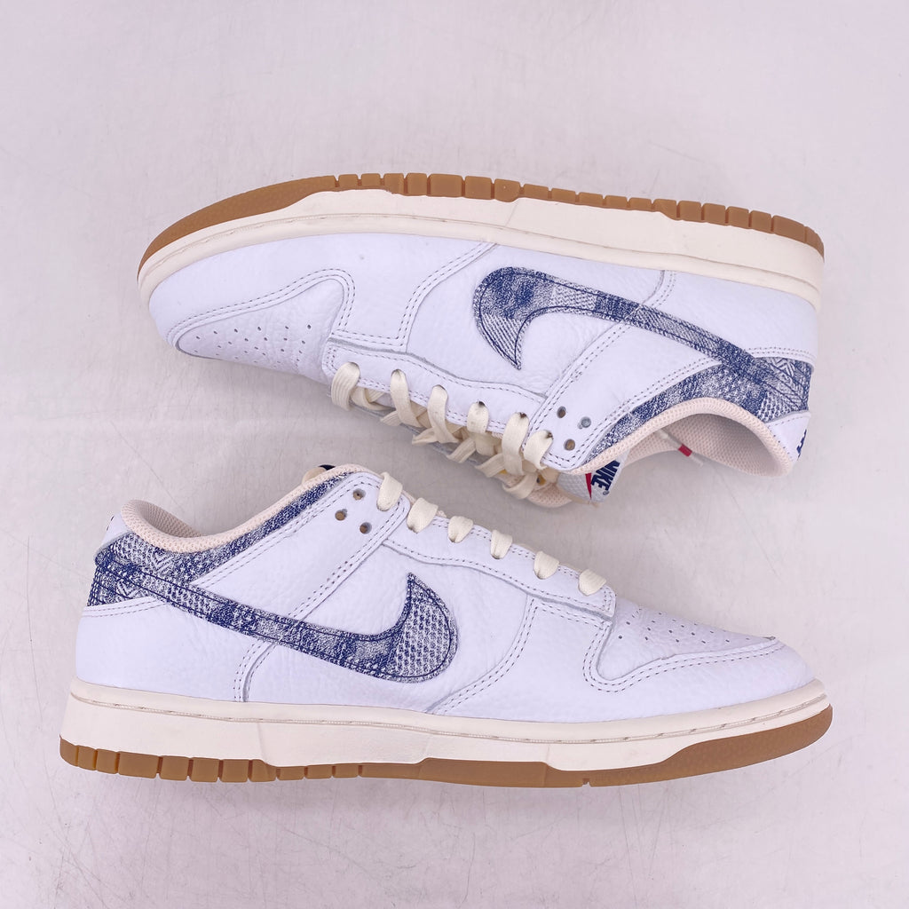 Nike Dunk Low "New Americana Washed Denim" 2023 Used Size 9.5