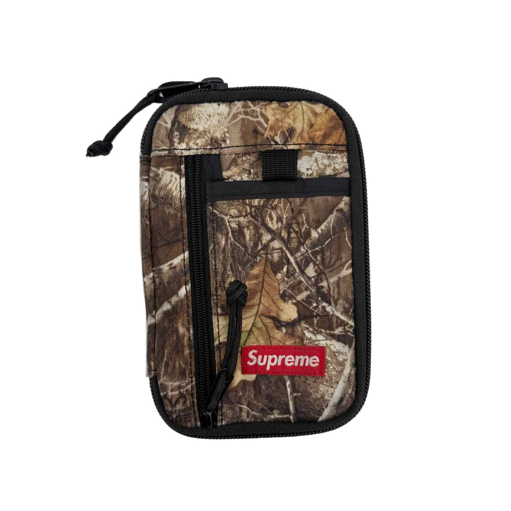 Supreme Wallet "REAL TREE CAMO" Used Olive Size OS