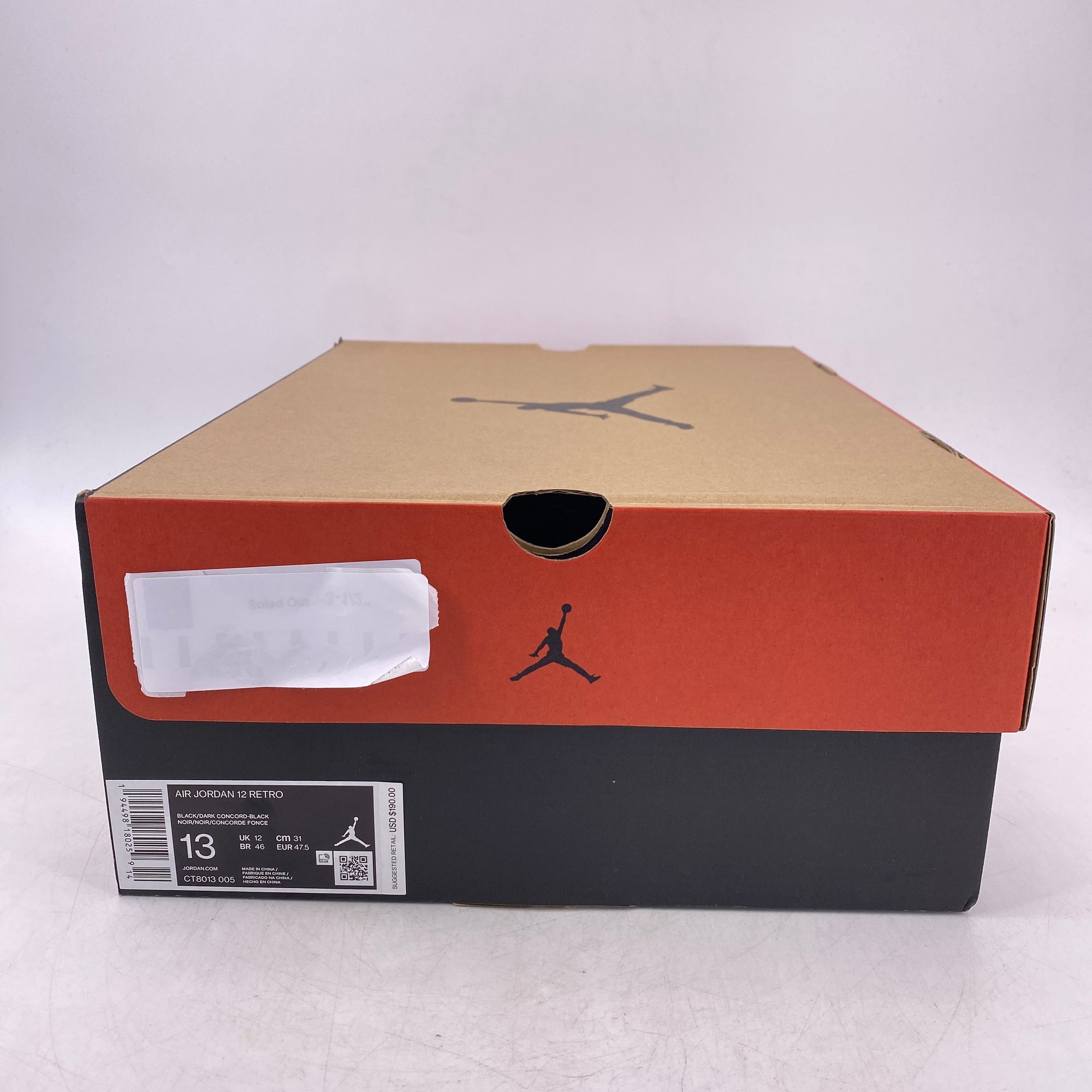 Air Jordan 12 Retro &quot;Dark Concord&quot; 2020 New Size 13